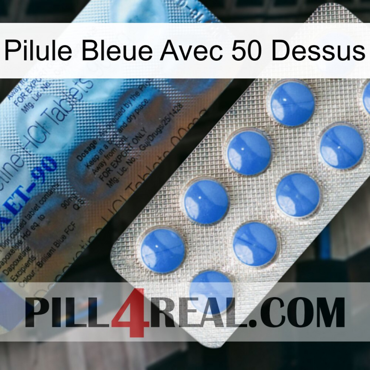 Blue Pill With 50 On It 40